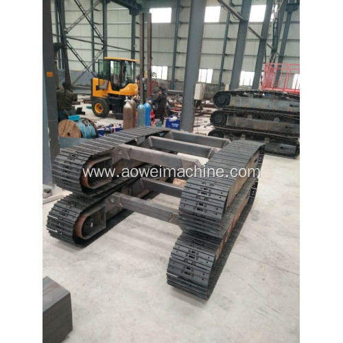 5 tons steel crawler chassis undercarriage forTruck  Mining Drill rigs machines farm agriculture use